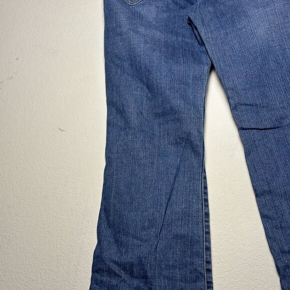 NWT Guess Belmont Flare Denim Jean Pant Women 32 Bootcut Western Indie Y2K Blue - Picture 13 of 14